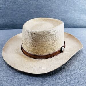 CHARLIE 1 HORSE -  Men's Woven Straw Western Hat  H7